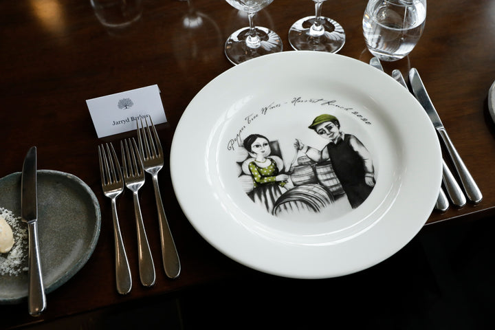 Pepper Tree Harvest Lunch plate