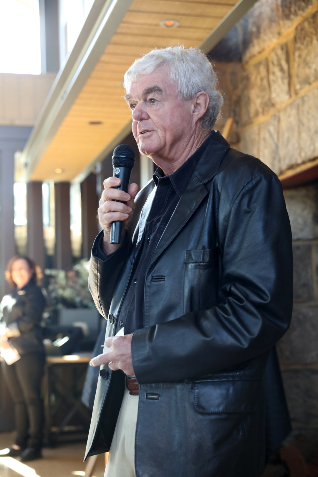 John Davis at a Pepper Tree Wine Club lunch