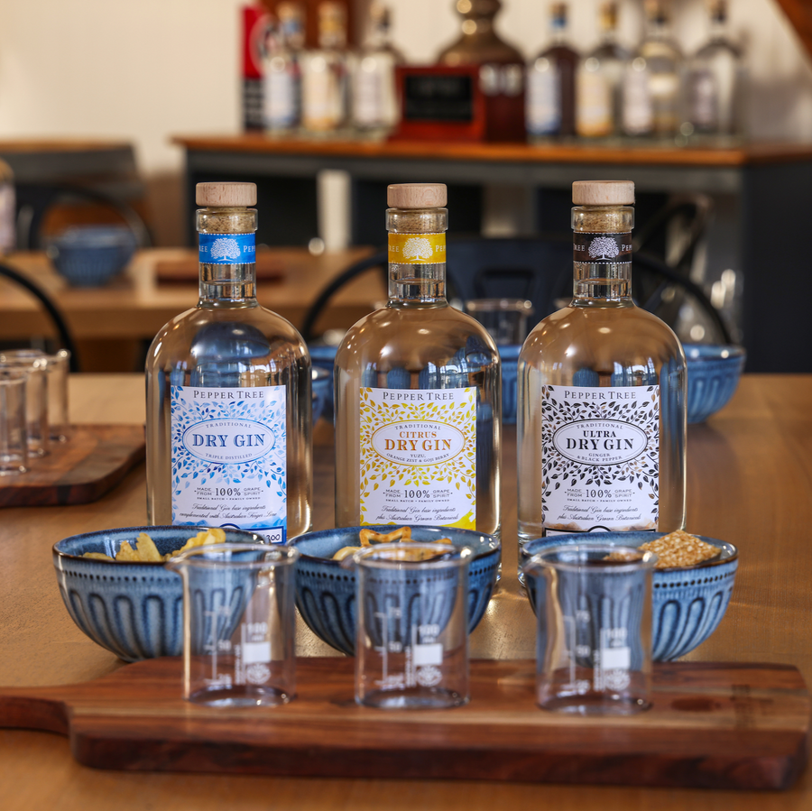 Three Gin from Pepper Tree